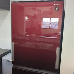 SHARP プラズマクラスター冷蔵庫 SJ-GW35G Red 3月末引渡予定 3月