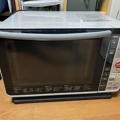 【お譲り先決定】[正常動作] HITACHI電子レンジ(MRO-...