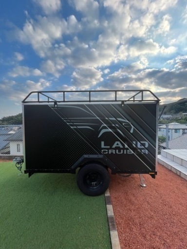 引き取り限定】ブラストトレイル製 トレーラー 自動車検査証あり