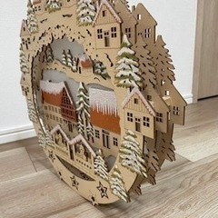 引き取り限定！LUMIDA LED ウッドデコレーションの画像