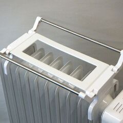 【自社配送は札幌市内限定】DBK オイルヒーター DRC121 タオルハンガー付き フィン数11枚 1200W 動作OK 2022年製 中古美品【USED】の画像