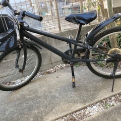 激安　自転車　22インチ　黒　中古　難あり　東久留米　清瀬　新座