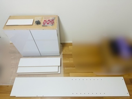 【未使用】ランドリーラック 天井突っ張りタイプ  ディノス家具