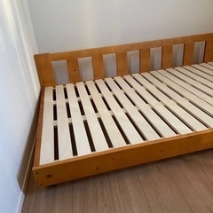 すのこシングルベッドの画像