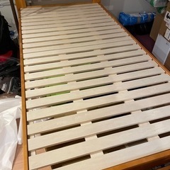 すのこシングルベッドの画像