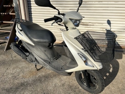 SUZUKI アドレス125S 実働車両　人気車