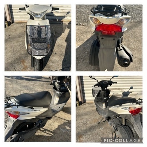 SUZUKI アドレス125S 実働車両　人気車