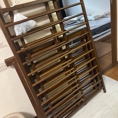 譲り先決定】サワベビーのベビーベッドの画像