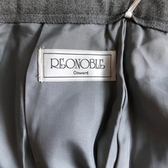 【美品‼︎】オンワード樫山 REONOBLE 膝丈スカートの画像