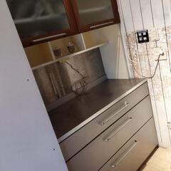 ★定価￥12万 キッチンボード レンジボード 食器棚 パントリー...