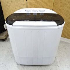 売約済！【恵庭】ポータブル2槽式洗濯機　ミニ洗濯機　NA002　...