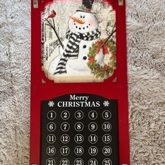 クリスマスカレンダー木製