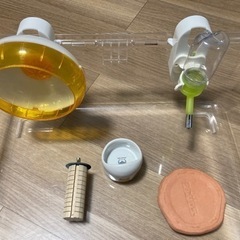 【ルーミー60】ハムスターケージ大 & スターターセット(付属品)の画像