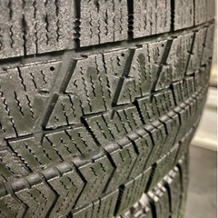 軽自動車　アルミ付きスタッドレスタイヤ　155/65R14  4本の画像