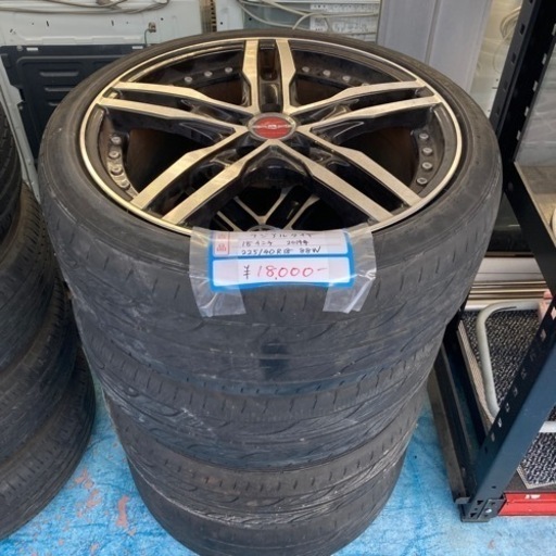 ★激安★18インチ　グッドイヤー　ラジアルタイヤ　SHALLEN ホイール
