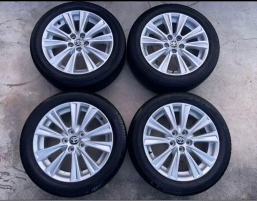 235/50R18 アルファード30ヴェルファイア純正タイヤホイール