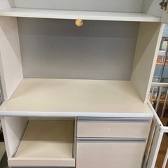 【店頭10%OFF】食器棚 中古 リサイクルショップ宮崎屋住吉店23.12.4kの画像
