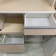 【店頭10%OFF】食器棚 中古 リサイクルショップ宮崎屋住吉店23.12.4kの画像
