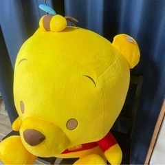★特大★巨大★くまのプーさん★ぬいぐるみ★タグ付きの画像