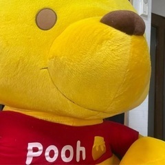 ★特大★巨大★くまのプーさん★ぬいぐるみ★タグ付きの画像