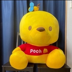 ★特大★巨大★くまのプーさん★ぬいぐるみ★タグ付きの画像