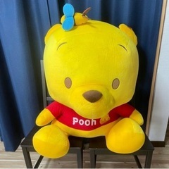 ★特大★巨大★くまのプーさん★ぬいぐるみ★タグ付き