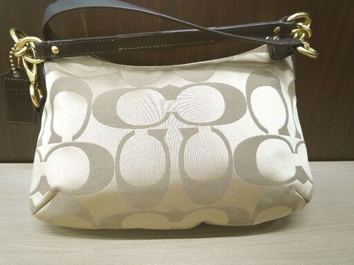 コーチ COACH 2WAY ハンドバッグ ショルダーバッグ 斜め掛けショルダー 19336 ベージュ USED 苫小牧西店
