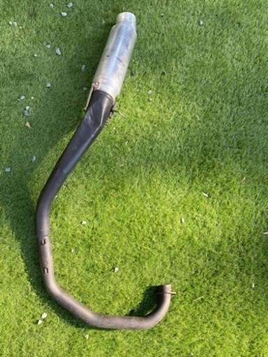 SR400 オーバーマフラー　浜松市