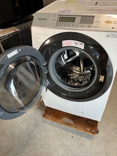 ☆激安ドラム!!☆ 人気のPanasonic!! 11.0kg 左開き ドラム式電気洗濯乾燥機 NA-VX8700L 2017年