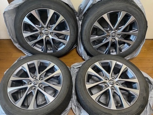 トヨタ　50エスティマ純正アルミ4本　ナットセット