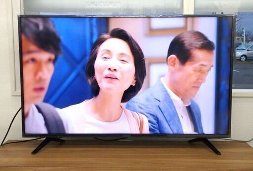 北海道 千歳市/恵庭市 動作品 Hisence/ハイセンス 50型4K対応液晶テレビ 50A6100 2019年製 直下型LED 50インチ リモコン付
