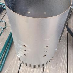ウェーバー 火おこし器 キャンプ バーベキュー 炭の画像