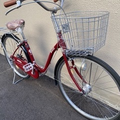 決まりました)オートライトがついた中古のママチャリです。ローラー