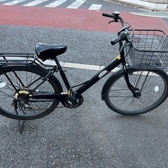 26インチ　自転車　6段変速