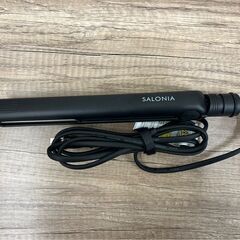 【レガストック江東店】SALONIA サロニア ストレートヘアアイロン ブラック 24mm SL-0045Sの画像