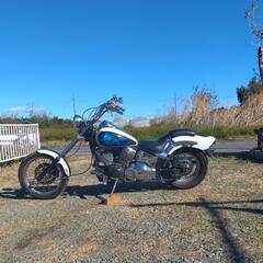 ★車検2年付★実動良好☆ドラッグスター４００cc.カスタム多数！★ゴーストフレアペイントの画像