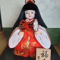 ☆無料☆　高級品　五月人形　光陽作　「福寿」ケース入り　外箱あり 　