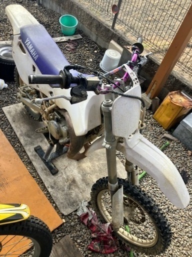 実働 現状車 モトクロス YZ80 タイヤ山多い 始動性・吹け上がり良好 整備 動画・追加写真有り 実働 現状車 モトクロス YZ80 タイヤ山多い 始動性・吹け上がり良好