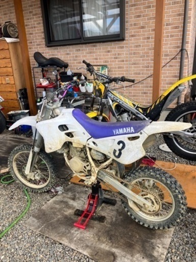 実働 現状車 モトクロス YZ80 タイヤ山多い 始動性・吹け上がり良好 整備 動画・追加写真有り