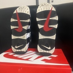 ナイキ　モアアップテンポ　　モアテンホワイトブラック27.5の画像