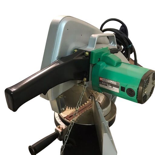 23Y430 ジ 日立工機 HITACHI ブレーキ付卓上丸のこ C10FB 255mm 1987年製 留め切り 中古