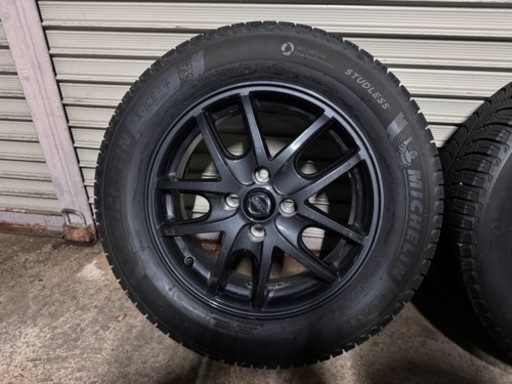 日産ノート　純正アルミホイールスタッドレス 15インチ　エスティーロ　x-ice