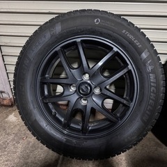 日産ノート　純正アルミホイールスタッドレス 15インチ　エスティーロ　x-iceの画像