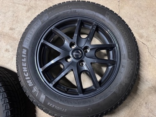 日産ノート　純正アルミホイールスタッドレス 15インチ　エスティーロ　x-ice
