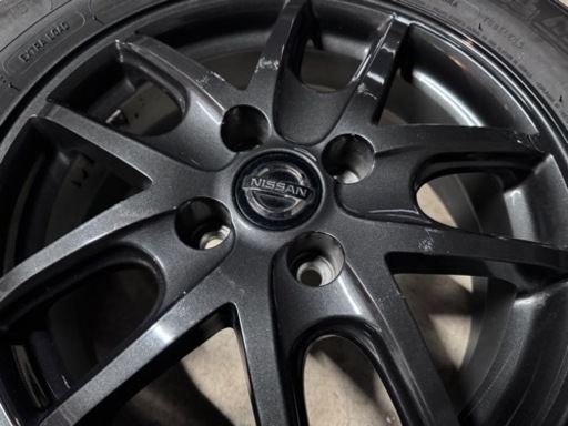日産ノート　純正アルミホイールスタッドレス 15インチ　エスティーロ　x-ice