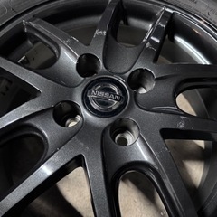 日産ノート　純正アルミホイールスタッドレス 15インチ　エスティーロ　x-iceの画像