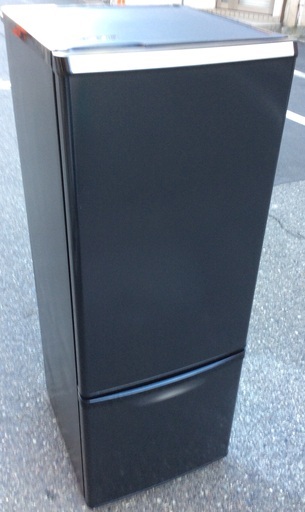 【RKGRE-250】特価！Panasonic/168L 2ドア冷凍冷蔵庫/NR-BW17DJ-K/中古品/2021年製/当社より近隣無料配達！