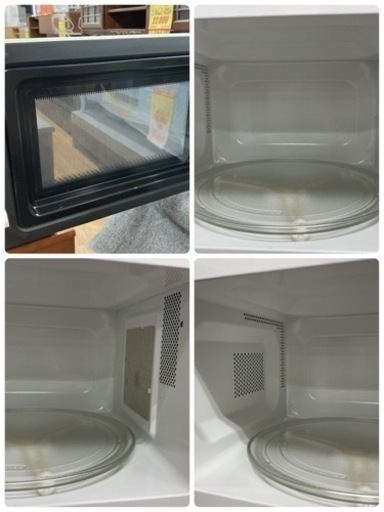 S381 ⭐ SHARP 電子レンジ（700Ｗ） 17年製 ⭐ 動作確認済 ⭐ クリーニング済
