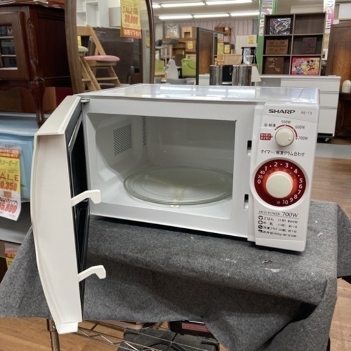 S381 ⭐ SHARP 電子レンジ（700Ｗ） 17年製 ⭐ 動作確認済 ⭐ クリーニング済