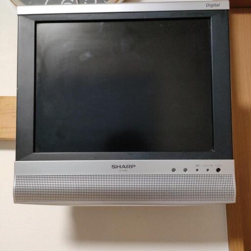 SHARP　13インチ壁掛けテレビ